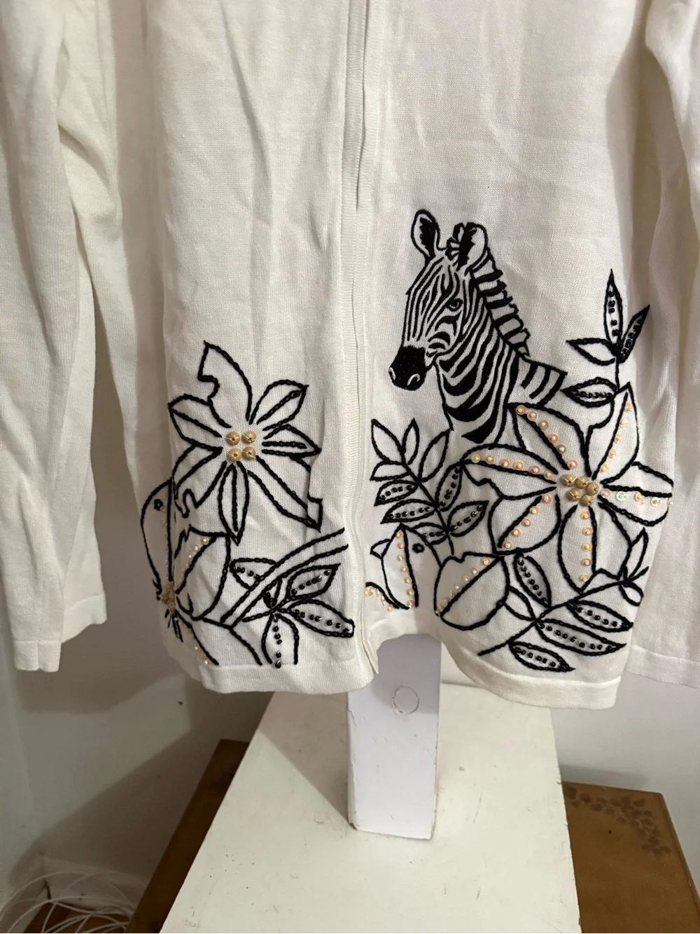 Storybook Knits Zebra Sweater